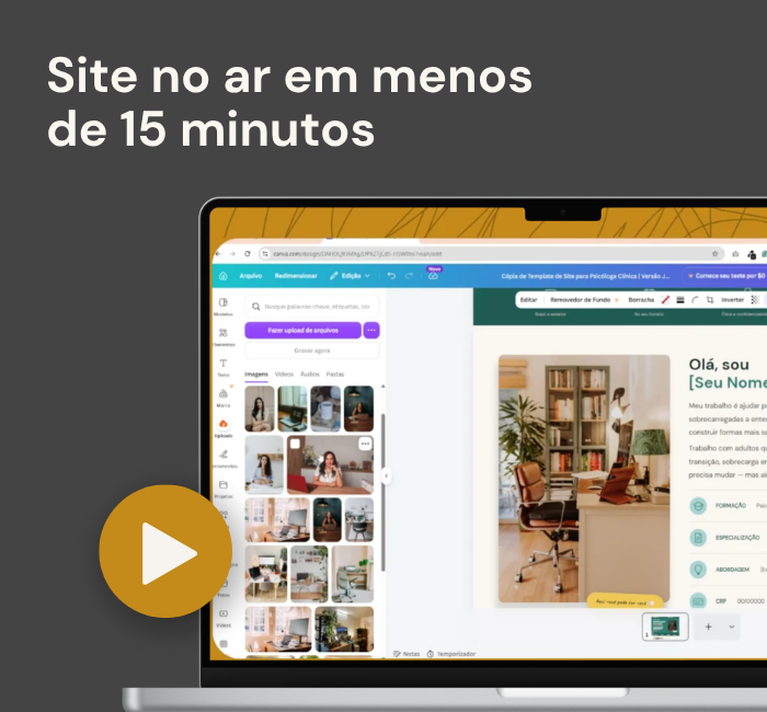 Do zero ao publicado em menos de 15 minutos