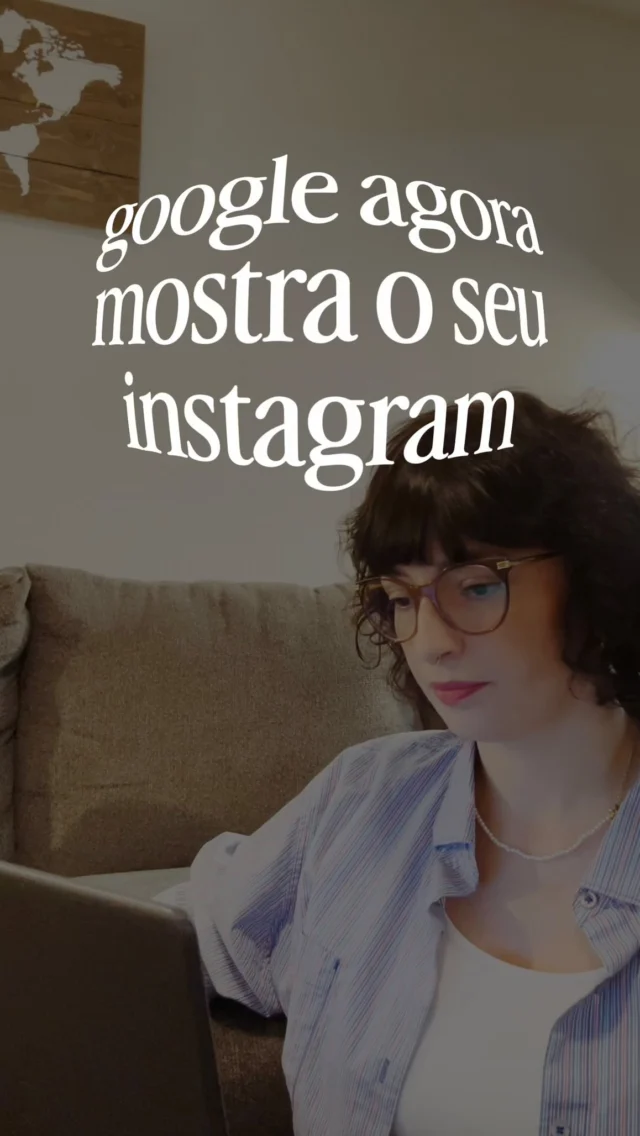 desde 7 de julho o google search console mostra dados do seu instagram, tiktok, x e youtube. cada plataforma separada, com métricas próprias.não é o mesmo dado que você vê dentro do app. é o que aparece quando alguém te encontra numa busca do google 👀mostro como configurar no vídeo. tem mais sobre esse assunto no blog: chrisoliveiras.me/blog📌 o link está na bio.